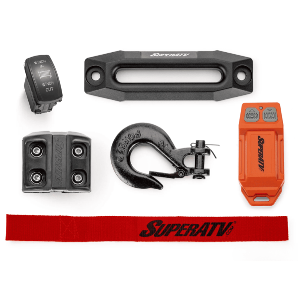 Winch vrx cuerda sintetica (4,500 lbs) SUPERATV - Imagen 2