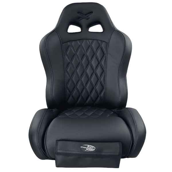 Asiento VENOM Negro con costuras negras para can am X3 TRIPLE-X.