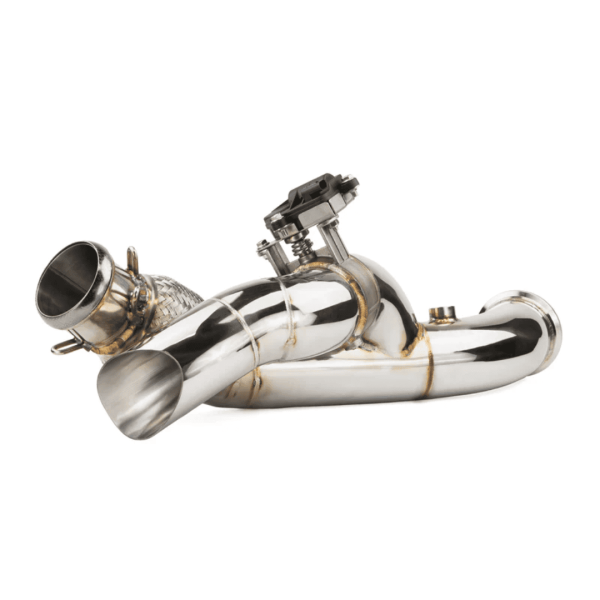 Midpipe 3" con cut out - shocker maverick R 2 y 4 plazas RPM