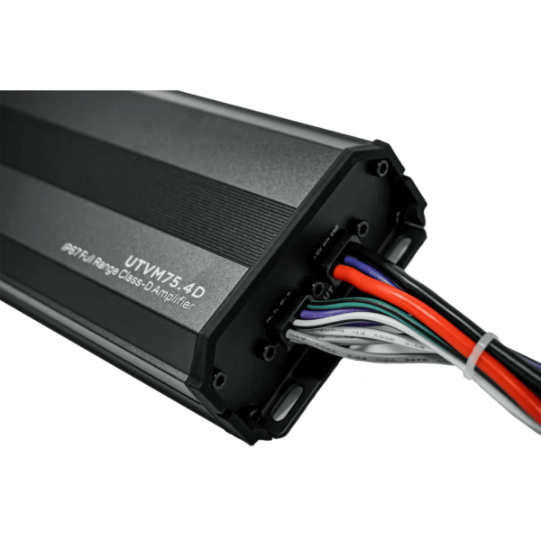 Amplificador M-series 600w 4 canales 75.4D UTV STEREO - Imagen 3