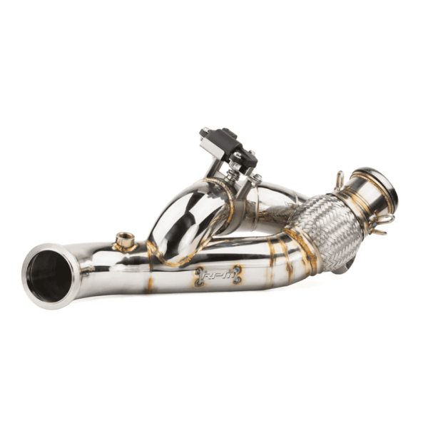 Midpipe 3" con cut out - shocker maverick R 2 y 4 plazas RPM - Imagen 4