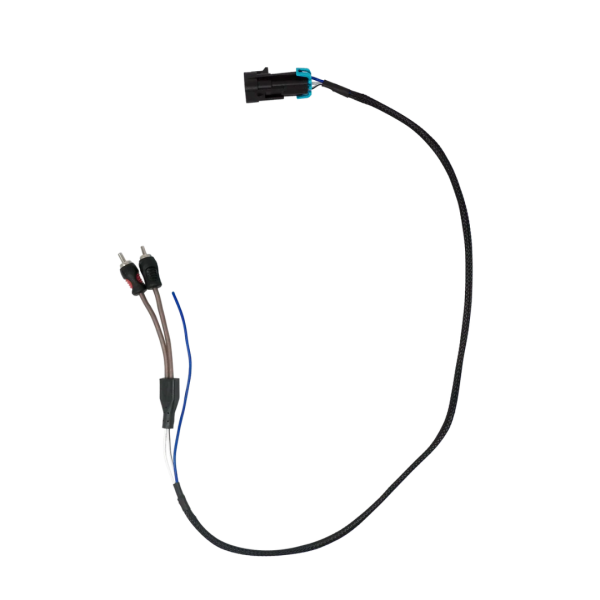 Salida de audio RCA Subwoofer + remoto RZR PRO UTV STEREO - Imagen 3