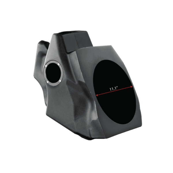 Cajon para subwoofer 12" en guantera Rzr pro xp / turbo r / pro r UTV STEREO