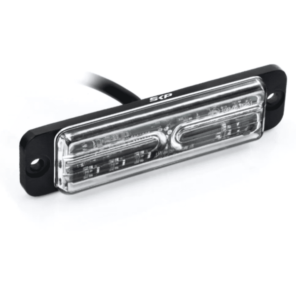 Luz de estrobo interxeptor pro ambar de 6 leds SKP