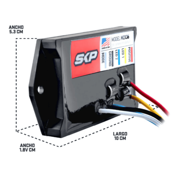 Modulo para estrobos 3 AMP 12V SKP - Imagen 2