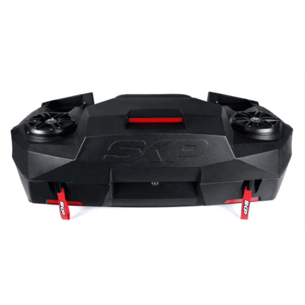 Caja con asiento de cuatrimoto con espacio para bocinas SKP - Imagen 2