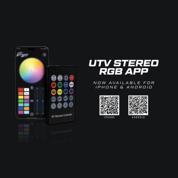 Par de anillos RGB para bocinas 6.5" UTV STEREO - Imagen 3