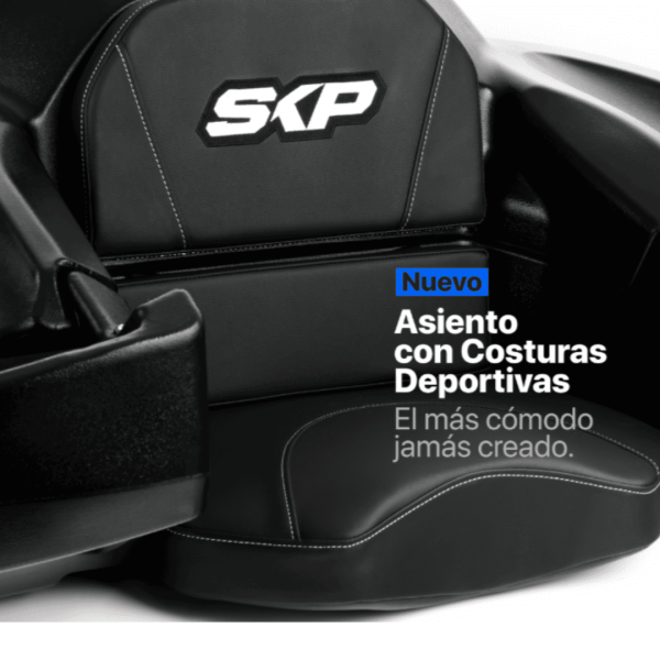 CAJA CON ASIENTO TRASERO PARA CUATRIMOTO SKP - Imagen 4