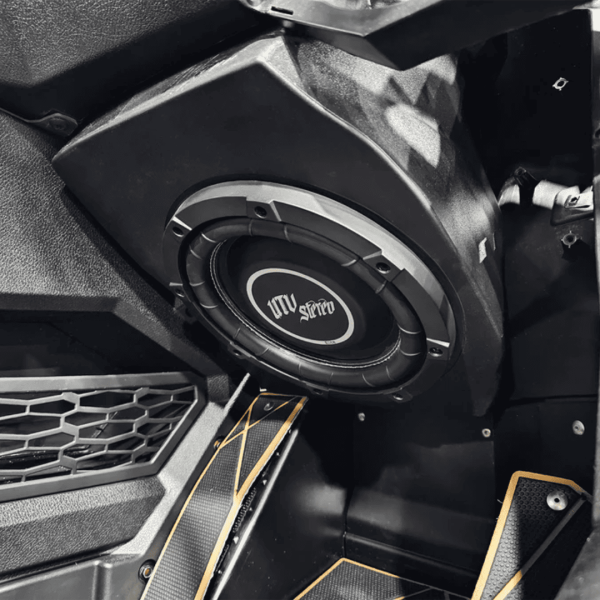 Cajon para subwoofer 10" en guantera Rzr pro xp / turbo r / pro r UTV STEREO - Imagen 5
