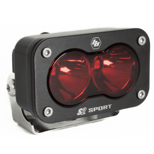 Faro S2 SPORT (spot) rojo BAJA DESIGNS