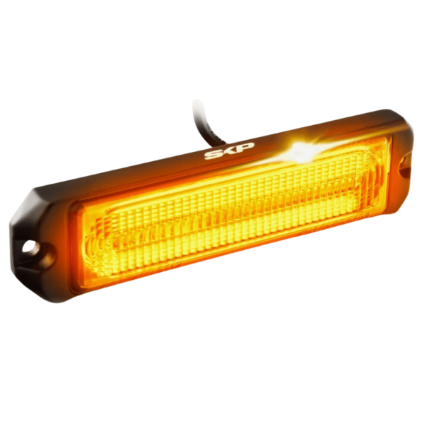 Luz de estrobo interxeptor slim ambar SKP
