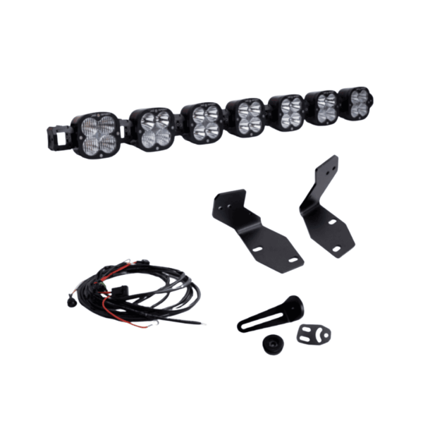 Barra de 7 faros para defensa ford superduty 23-25 BAJA DESIGNS