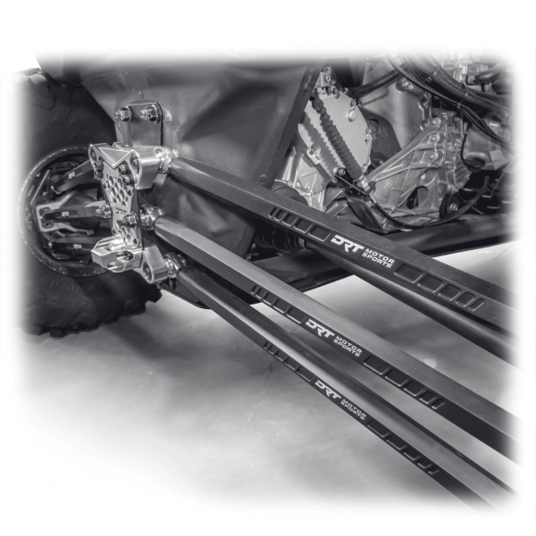 Set de barras traseras rectas reforzadas (can am X3 XRS) 72" DRT - Imagen 4