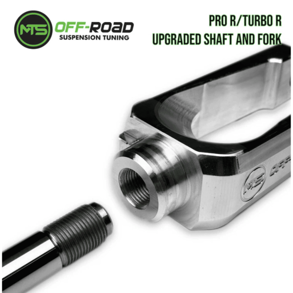 PAR DE HORQUILLAS  REFORZADAS CON EJE AMORTIGUADOR ORIGINAL DEL PRO R/TURBO R MTS
