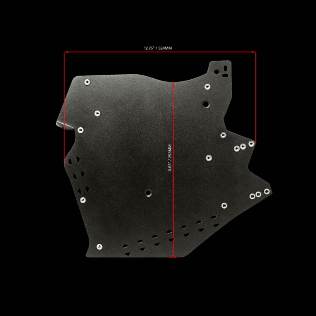 Base de amplificador superior Maverick R UTV STEREO - Imagen 2