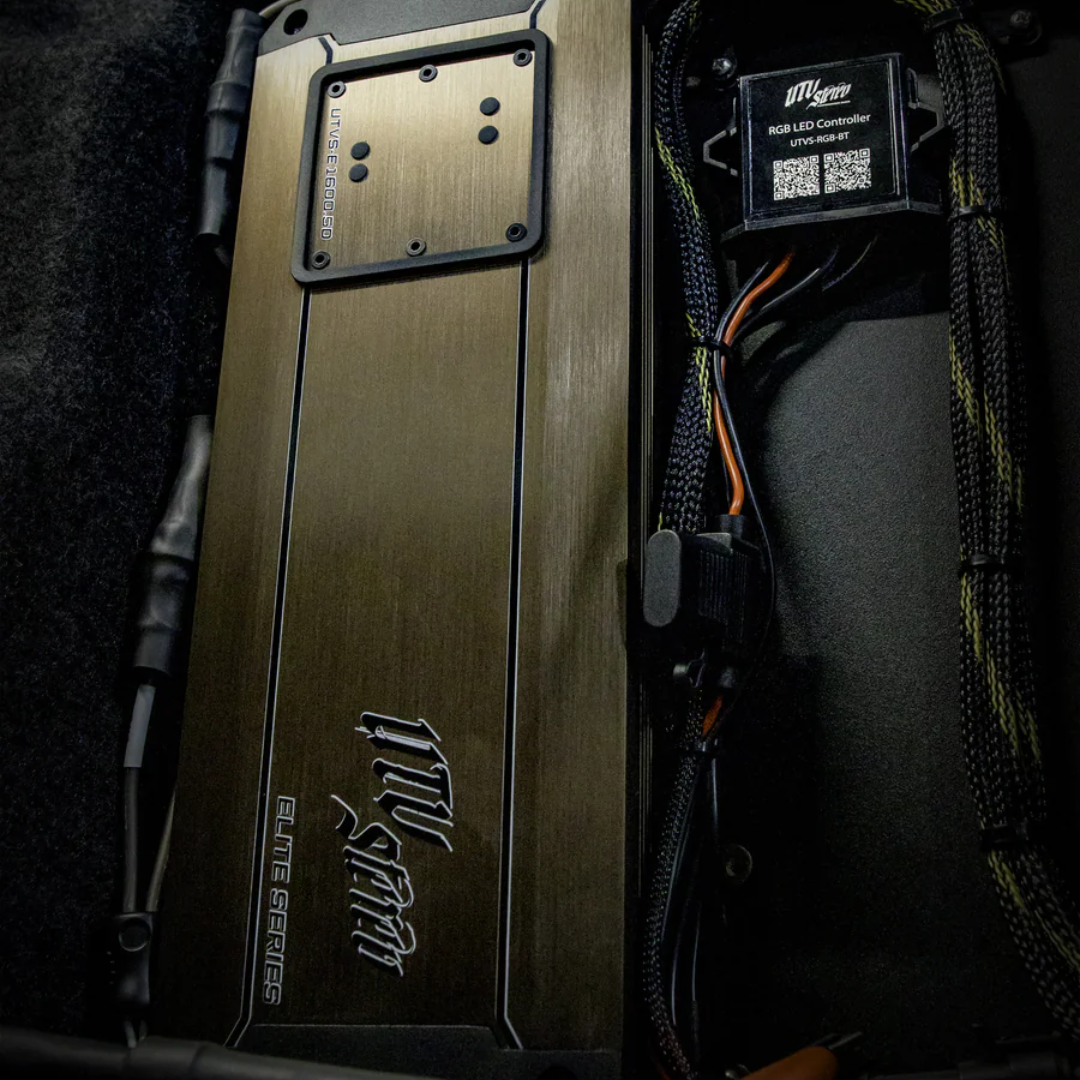 Amplificador elite series marino 1600W 5 canales UTV STEREO - Imagen 3