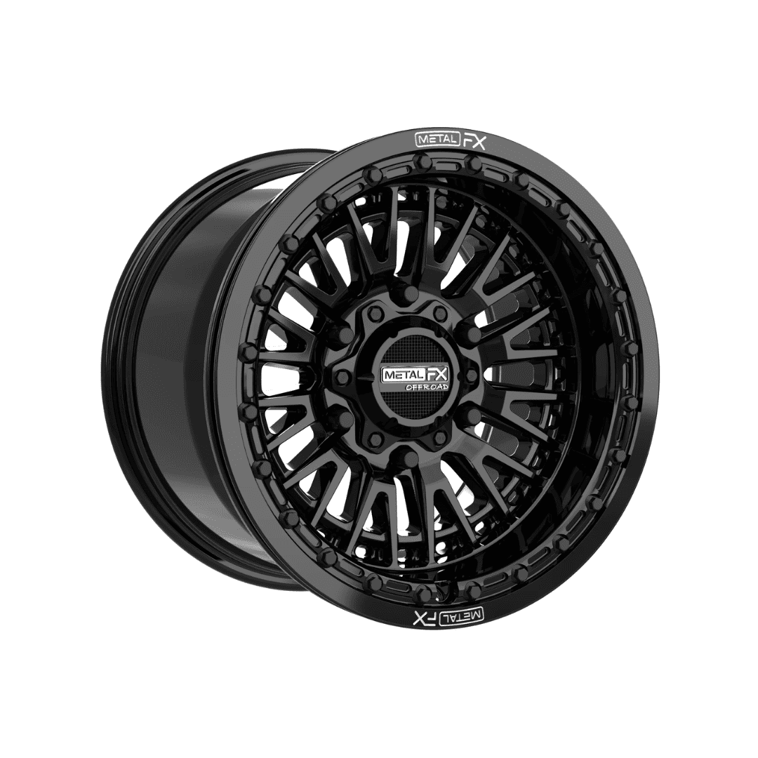 Rin slayer 6R negro brillante (15x8 - 6x139.7) METAL FX