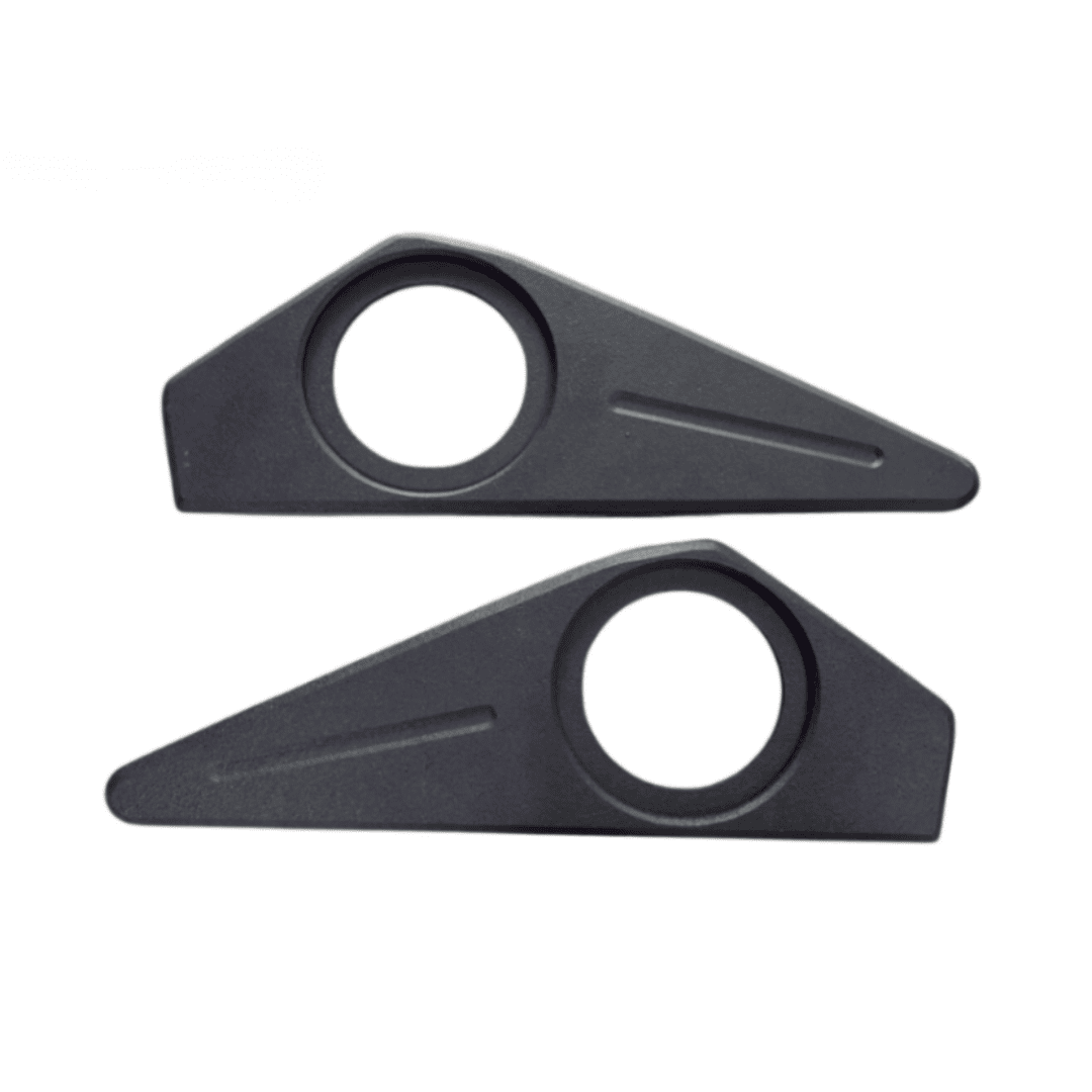 Paneles con logo MAS/ROCKFORD para bocinas 8" en puertas MAVERICK R