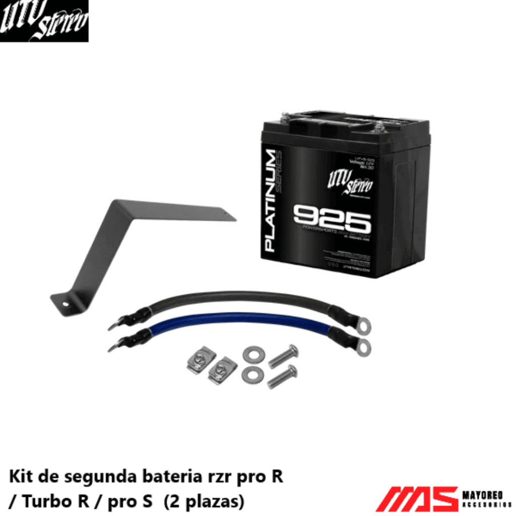 Kit de segunda bateria rzr pro R / Turbo R / pro S (2 plazas) UTV ...